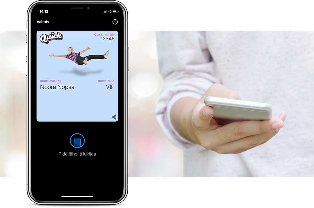 Mobiilikortti on dynaaminen