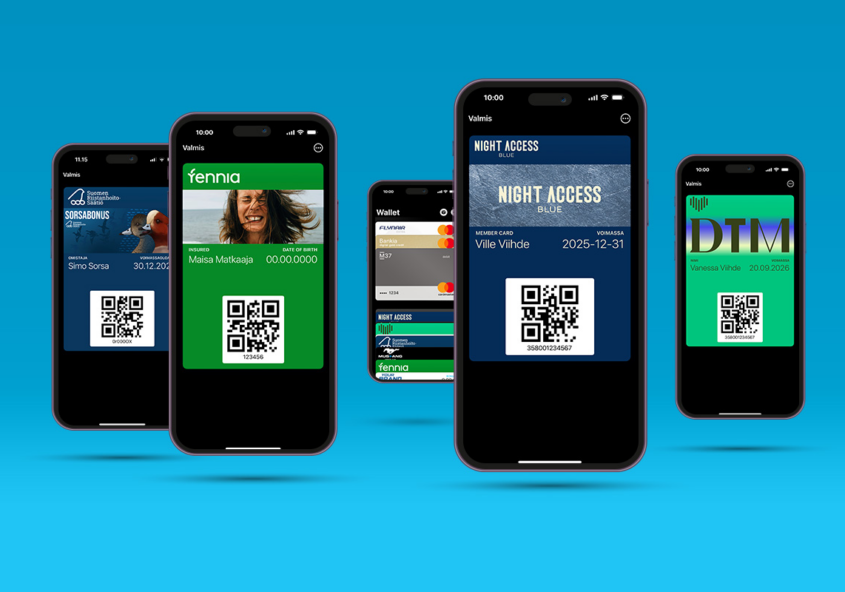 Digitaalinen kanta-asiakaskortti Apple ja Google Walletissa
